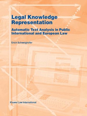 cover image of Legal Knowledge Representation